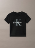 Black Newborn Signature Logo T-shirt  Newborn
