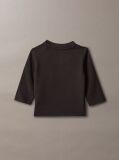 Black Newborn Long Sleeve Logo T-shirt  Newborn