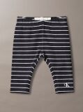 Black Newborn Stripe Leggings  Newborn