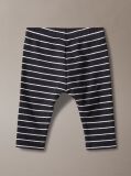 Black Newborn Stripe Leggings  Newborn