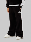 Black Monologo Track Top And Joggers Set  Girls