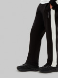 Black Colour-Blocked Terry Track Top And Joggers Set  Boys