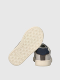 White Kids Low Cut Velcro Sneakers  Kids Unisex