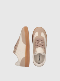 White Kids Low Cut Lace-Up Sneakers  Girls