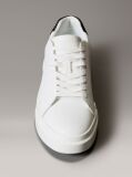 White Leather Durable Traction NYC Trainers  Men