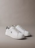 White Leather Durable Traction NYC Trainers  Men