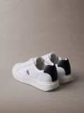 White Leather Durable Traction NYC Trainers  Men