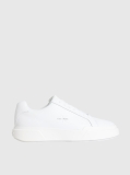 White Leather Durable Traction NYC Trainers  Men