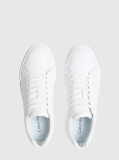 White Leather Durable Traction NYC Trainers  Men