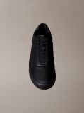 Black Premier - Leather Signature Trainers  Men