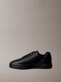 Black Premier - Leather Signature Trainers  Men