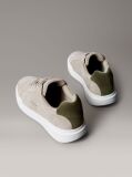 Beige Ck Avenue - Suede Logo Trainers  Men