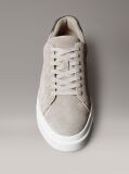 Beige Ck Avenue - Suede Logo Trainers  Men
