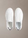 White Premier - Leather Signature Trainers  Men