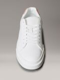 White Leather Durable Traction NYC Trainers  Women