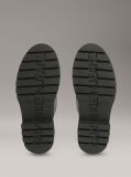 Black Waterproof Flexible Lug Sole Rainboots  Women