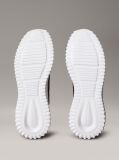 Black Mirrored Silver Tab Ultralight Trainers  Women