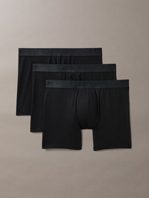 Black 3 Pack Boxer Briefs - CK Black  Men