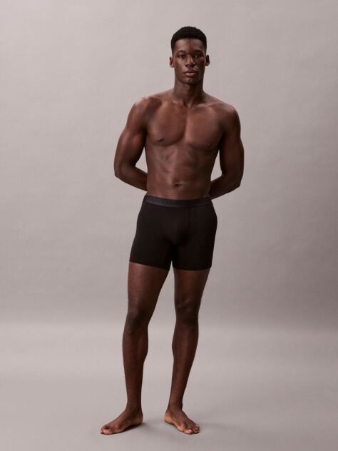 Black 3 Pack Boxer Briefs - CK Black  Men