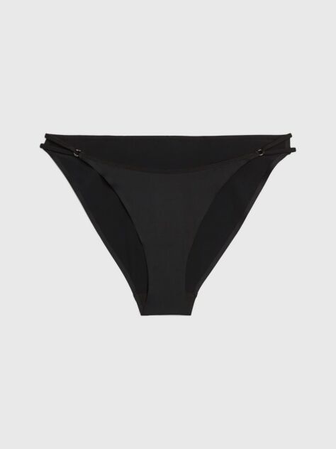 Black Bikini Briefs - Minimalist  Women