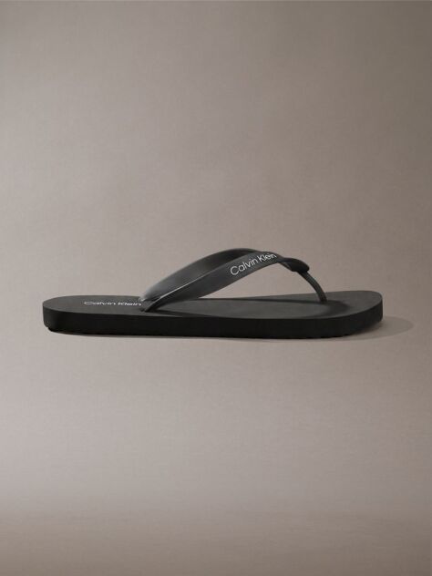 Black Rico - Logo Flip Flops  Men
