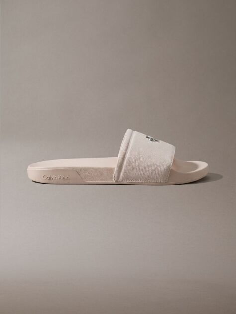 Grey Nemo - Canvas Signature Logo Sliders  Women
