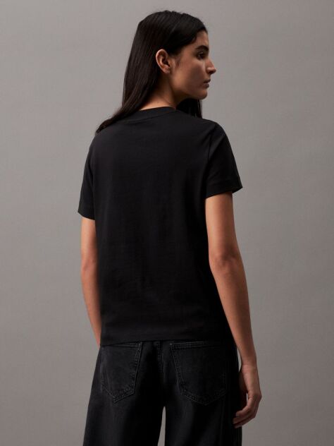 Black Monogram T-Shirt  Women