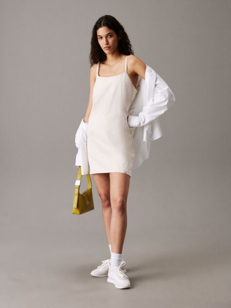 Denim Cotton Linen Denim Cami Dress  Women