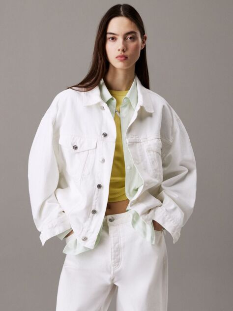 Denim Boxy Denim Jacket  Women