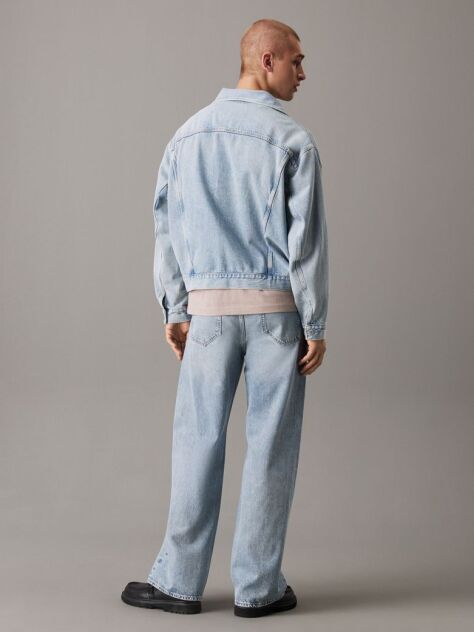Denim Relaxed Denim Jacket  Men