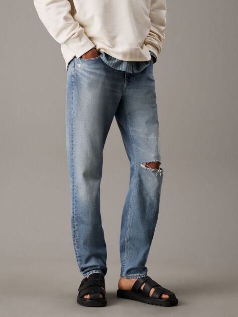 Denim Slim Tapered Jeans  Men