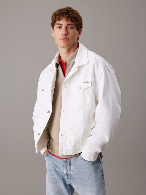 Denim Relaxed Denim Jacket  Men