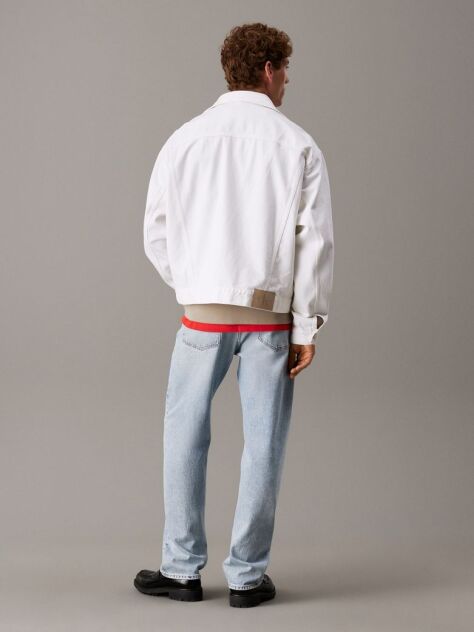 Denim Relaxed Denim Jacket  Men