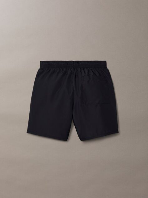 Black Boys Swim Shorts - CK Monogram  Boys