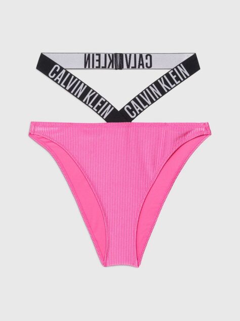 Pink High Leg Bikini Bottoms - Intense Power  Women