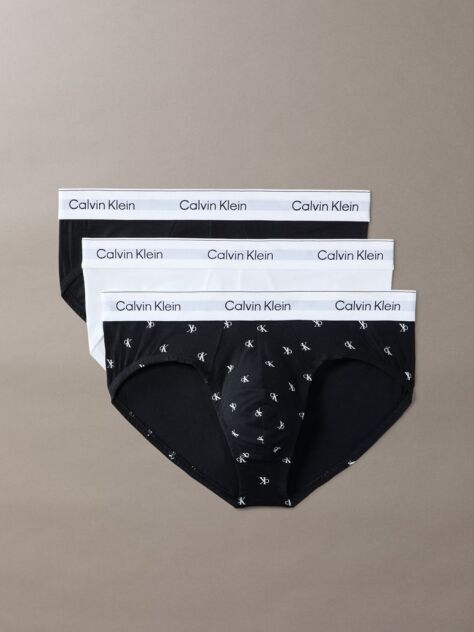 Multi 3 Pack Briefs - Icon Cotton Stretch  Men