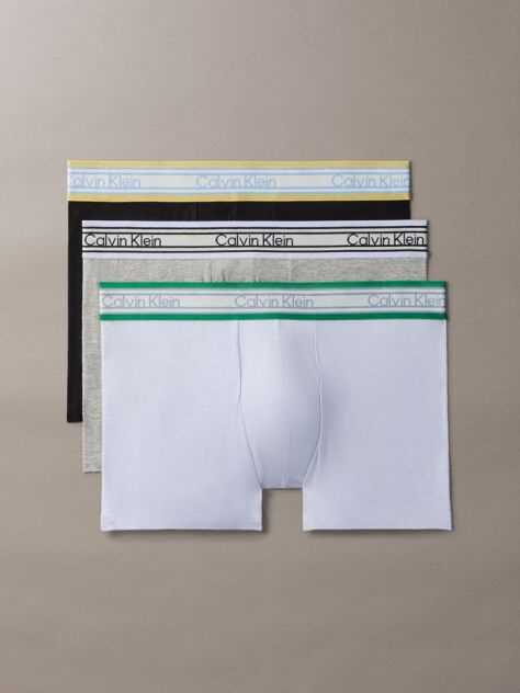 Multi 3 Pack Trunks - Icon Cotton Stretch  Men