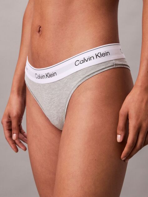 Grey Brazilian Briefs - Icon Cotton Modal  Women