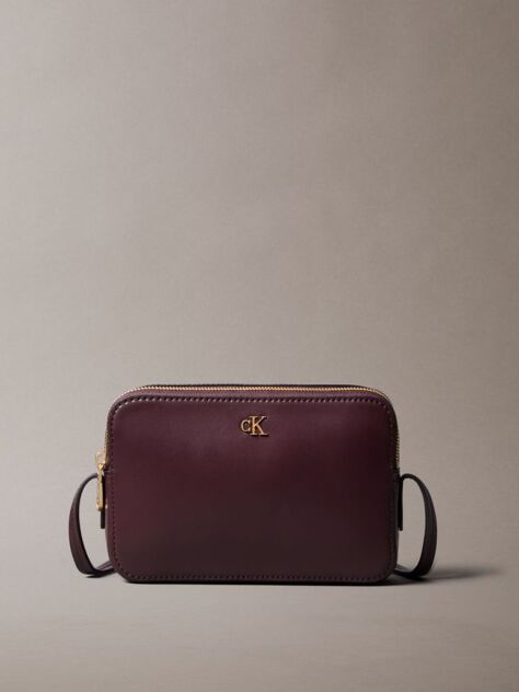 Red Monogram Logo Hardware Camera Bag  Women
