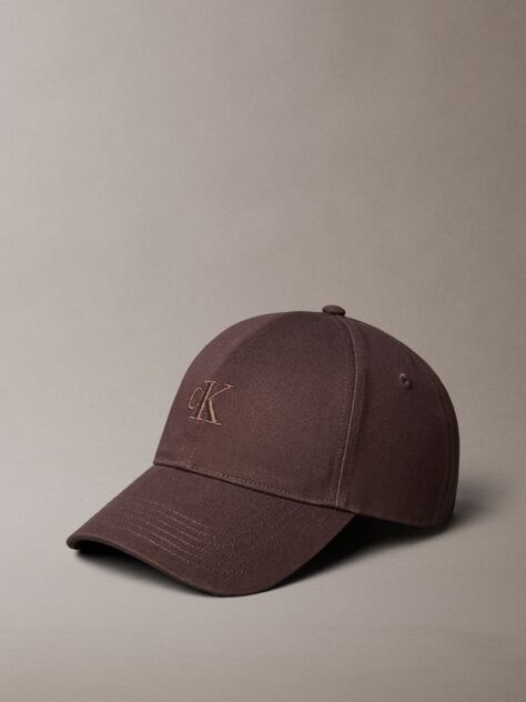 Brown Twill Logo Cap  Women