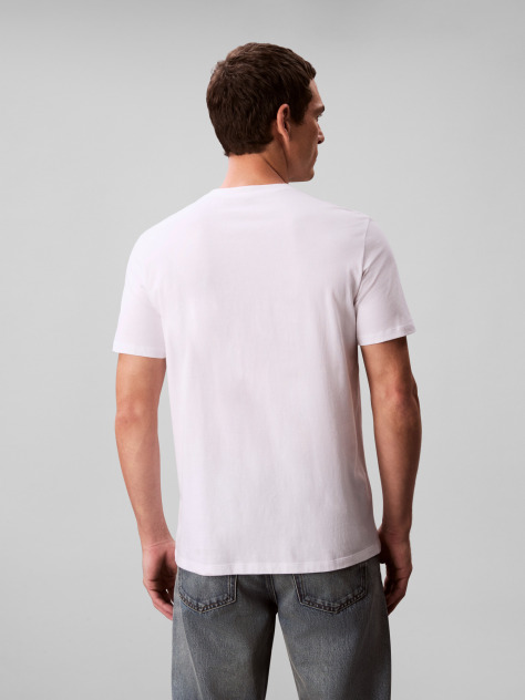 White Short Sleeve Redbox Graphic T-Shirt  Men