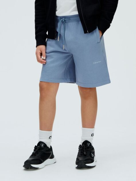 Blue Kids' Terry Jogging Shorts  Kids Unisex