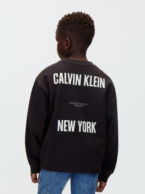 Black Back Graphic Sweatshirt  Boys