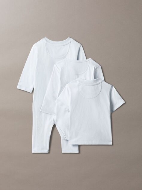 Blue 3 Pack Monologo Gift Box  Newborn