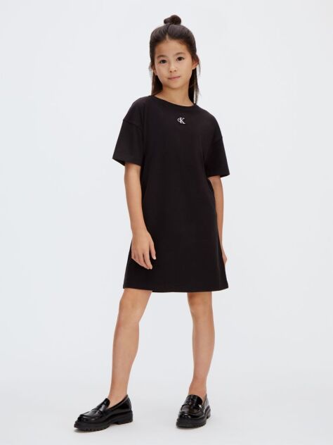 Black T-shirt Dress  Girls