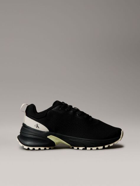 Black Mesh Trainers  Women