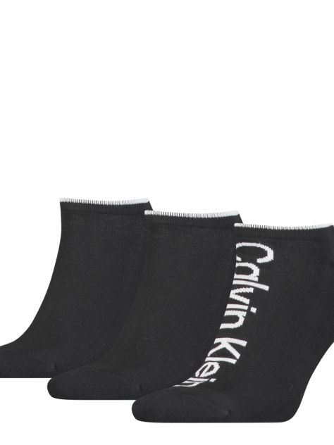 Black 3 Pack Athleisure Men Sneaker Socks  Men