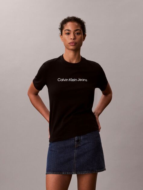 Black Short Sleeve T-Shirt  Women