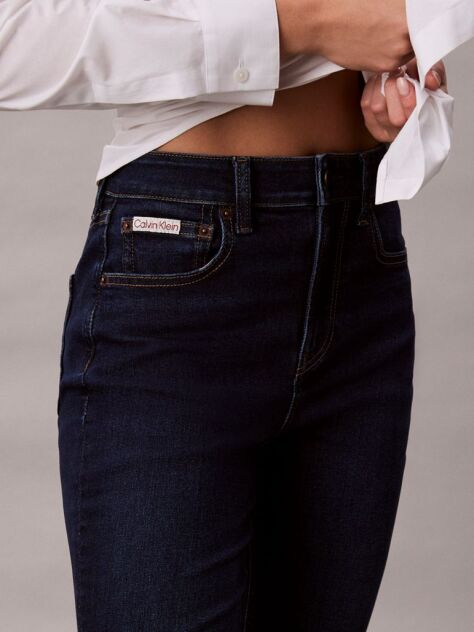 Blue High Rise Flare Jeans  Women