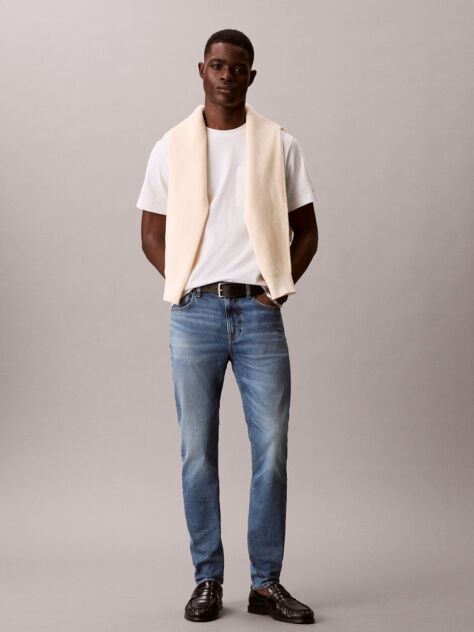 Denim Slim Tapered Jeans  Men